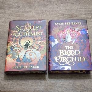 Kylie Lee Baker Book Set - The Scarlet Alchemist & The Blood Orchid